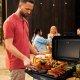 Grill elektryczny Yoer Duży Elektryczny GRILL stojący stołowy ogrodowy WYSOKA MOC - Yoer RoastMaster EG05BK - DARMOWA DOSTAWA 5