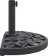 vidaXL Podstawa do parasola, do słupków 38/48 mm, półokrągła, 9 kg 5