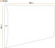 Ravio Panel tapicerowany - Tkanina Soft (ekoskóra) 60x20 2