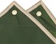 vidaXL Ponczo przeciwdeszczowe z kapturem, 2-w-1, zielone, 223x145 cm 5