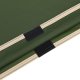 vidaXL Ponczo przeciwdeszczowe z kapturem, 2-w-1, zielone, 223x145 cm 6