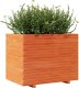 Skrzynia ogrodowa vidaXL Donica ogrodowa, woskowy brąz, 90x60x72 cm, lite drewno sosnowe 4