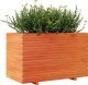 Skrzynia ogrodowa vidaXL Donica ogrodowa, woskowy brąz, 110x60x72 cm, drewno sosnowe 4
