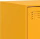vidaXL Szafka pod telewizor, musztardowa, 99x39x44 cm, stalowa 11
