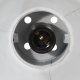 Lampa stołowa vidaXL Lampa stołowa, 25 W, postarzany niebieski, 23x18x96 cm, E27 5