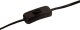 Lampa stołowa vidaXL Lampa stołowa, 25 W, postarzany niebieski, 23x18x96 cm, E27 8
