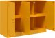 vidaXL Szafka, musztardowa, 99x39x73 cm, stal 7