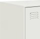 vidaXL Szafka, biała, 99x39x73 cm, stal 11