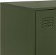 vidaXL Szafka, oliwkowa, 99x39x73 cm, stal 11