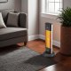Tectake Promiennik podczerwieni Solaris Terra 1500W z funkcją timera - czarny 1