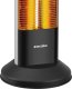 Tectake Promiennik podczerwieni Solaris Terra 1500W z funkcją timera - czarny 7