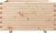 vidaXL Donica ogrodowa, 90x60x49,5 cm, lite drewno sosnowe 5