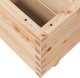 vidaXL Donica ogrodowa, 90x60x49,5 cm, lite drewno sosnowe 8
