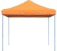 vidaXL Składany namiot imprezowy pop-up, pomarańczowy, 292x292x315 cm 4