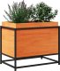 vidaXL Donica ogrodowa, woskowy brąz, 60x40x50 cm, lite drewno sosnowe 4