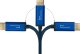 Kabel USB Alcasa 4812-CSF010B adapter kablowy 1 m USB Type-C DisplayPort Niebieski 5