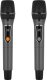 Kolumna Kruger&Matz Aktywna kolumna głośnikowa (z 2 mikrofonami bezprzewodowymi UHF, SD, Bluetooth, FM, USB, LED) 60 Watt 6