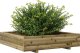 vidaXL Donica ogrodowa, 110x110x26,5 cm, impregnowane drewno sosnowe 4
