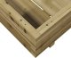 vidaXL Donica ogrodowa, 80x80x26,5 cm, impregnowane drewno sosnowe 8
