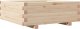 vidaXL Donica ogrodowa, 70x70x26,5 cm, lite drewno sosnowe 7