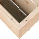 vidaXL Donica ogrodowa, 90x60x49,5 cm, lite drewno sosnowe 8