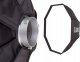Lampa studyjna GlareOne Softbox 25x100 PRO - zestaw z gridem 14