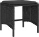 vidaXL 6-cz. zestaw mebli ogrodowych z poduszkami, czarny polirattan 4