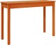 vidaXL Stolik konsolowy, woskowy brąz, 110x40x75 cm, drewno sosnowe 2