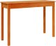 vidaXL Stolik konsolowy, woskowy brąz, 110x40x75 cm, drewno sosnowe 7