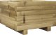 vidaXL Donica ogrodowa, 40x40x26,5 cm, impregnowane drewno sosnowe 7