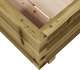 vidaXL Donica ogrodowa, 40x40x26,5 cm, impregnowane drewno sosnowe 8