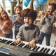 V-Tone VK 100-61 keyboard klawisze organy dla dzieci do nauki gry 4