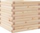 vidaXL Donica ogrodowa, 50x50x45,5 cm, lite drewno sosnowe 7