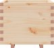 vidaXL Donica ogrodowa, 60x60x49,5 cm, lite drewno sosnowe 5