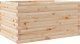 vidaXL Donica ogrodowa, 90x60x46 cm, lite drewno sosnowe 2