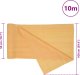 vidaXL Siatka cieniująca, kolor piaskowy, 1x10 m, HDPE, 150 g/m 8