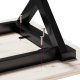 vidaXL Stolik kawowy z nogami w kształcie litery X, 90x90x45,5 cm 8