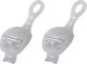 Verk Oświetlenie rowerowe lampki 2 led przód rower 2szt silikonowe wodoodporne Oświetlenie rowerowe lampki 2 led przód rower 2szt silikonowe wodoodporne 5