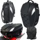 Plecak turystyczny Verk Plecak na motor motocyklowy kask wodoodporny torba sakwa siedzenie 2w1 Plecak na motor motocyklowy kask wodoodporny torba sakwa siedzenie 2w1 1