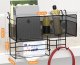 Verk Półka organizer kuchenny pojemnik wiszący loft wisząca 3 x haczyki uchwyty Półka organizer kuchenny pojemnik wiszący loft wisząca 3 x haczyki uchwyty 2
