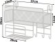 Verk Półka organizer kuchenny pojemnik wiszący loft wisząca 3 x haczyki uchwyty Półka organizer kuchenny pojemnik wiszący loft wisząca 3 x haczyki uchwyty 9
