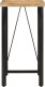 vidaXL Stolik barowy, 55x55x107 cm, lite drewno mango i żelazo 2