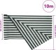 vidaXL Siatka cieniująca, zielono-biała, 1,2x10 m, HDPE, 75 g/m 7