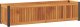 vidaXL Donica ogrodowa, 110x30x27,5 cm, lite drewno akacjowe i stal 5