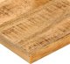 vidaXL Blat stołu, 40x40x2,5cm, naturalna krawędź, surowe drewno mango 5