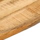 vidaXL Blat stołu, 40x40x2,5cm, naturalna krawędź, surowe drewno mango 6
