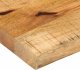 vidaXL Blat stołu, 140x20x2,5 cm, naturalna krawędź, drewno mango 5