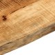 vidaXL Blat stołu, 140x20x2,5 cm, naturalna krawędź, drewno mango 6