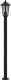 vidaXL Lampy ogrodowe na słupku, 3 szt., czarne, 120 cm, stal 4