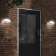 Kinkiet vidaXL Kinkiety zewnętrzne LED, 2 szt., białe, odlewane aluminium 1
